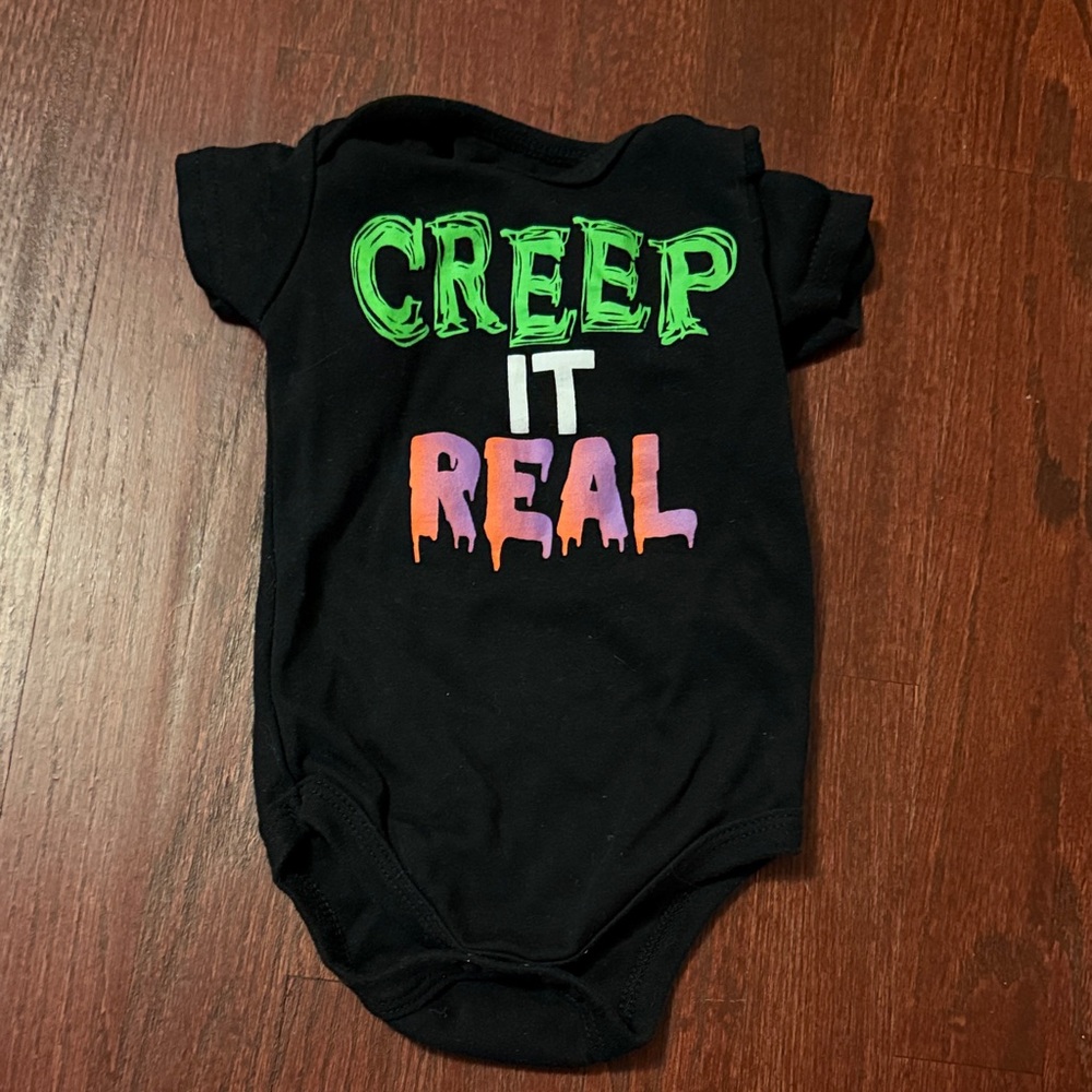 Halloween baby onesie
